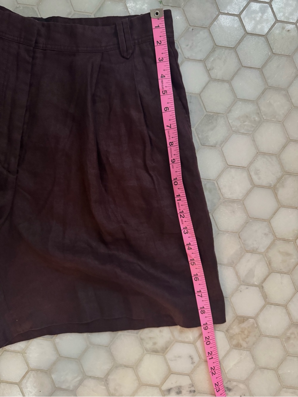 Massimo Dutti brown Bermuda Shorts NWT Size 8 / EUR 40 Current Season - Picture 8 of 16